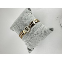 Bronz Ağaç Desenli Bileklik 